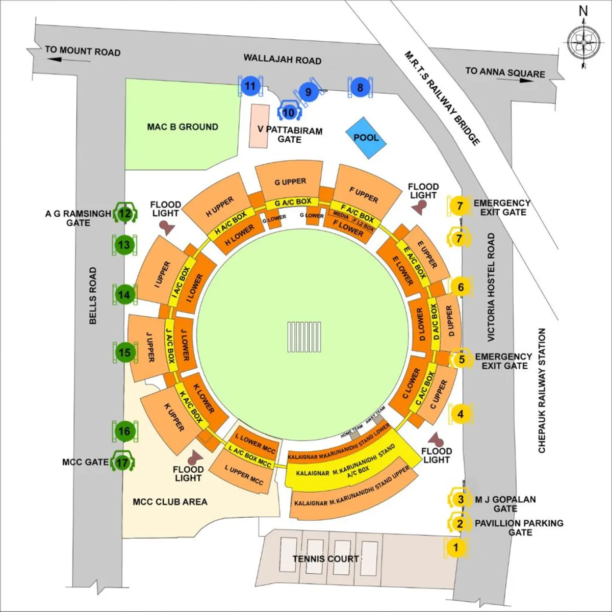 Stadium Layout